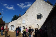 Parvis de saint-Secondin
