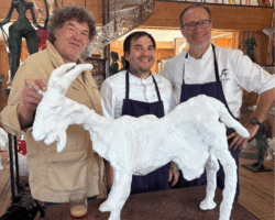 Michel Audiard - ©Maquette du projet de la Chèvre Monumentale