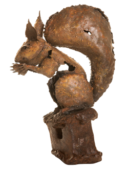 Pascal Chesneau
- sculpture métal ©écureuil