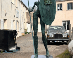 Michel Audiard - ©Grande Persée en bronze