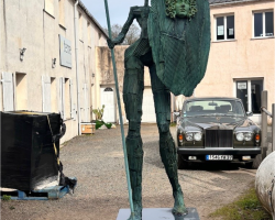 Michel Audiard - ©Grande Persée en bronze