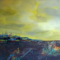 ©Horizon - peinture de Elma SANCHEZ LE MEUR- Tous droits réservés